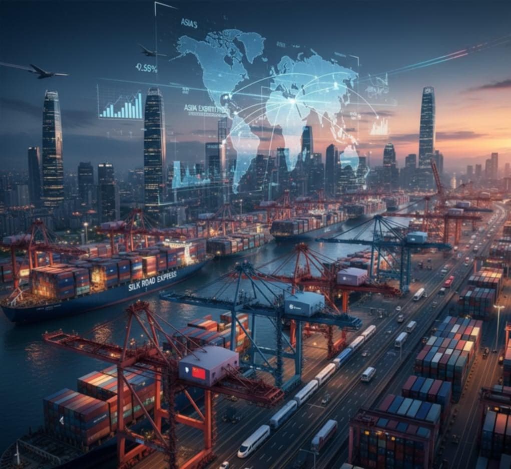 Asia’s Export Titans: A Look at the Continent’s Top 10 Trading Nations